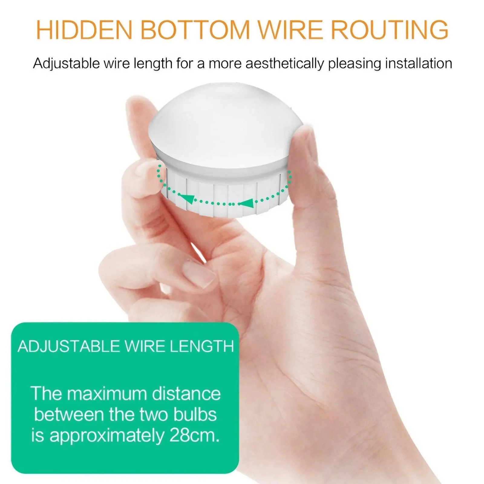 Multi Functional USB Touch LED Cosmetic Mirror Light Suction Cup for Dresser Bathroom Closet