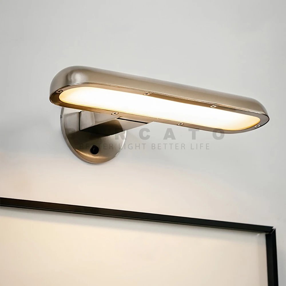 Modern Bathroom Light Stainless Steel Design LED Mirror Light Makeup Wall Lamp Vanity Lighting Fixtures Mirror Lamp 110V 220V - Image 5