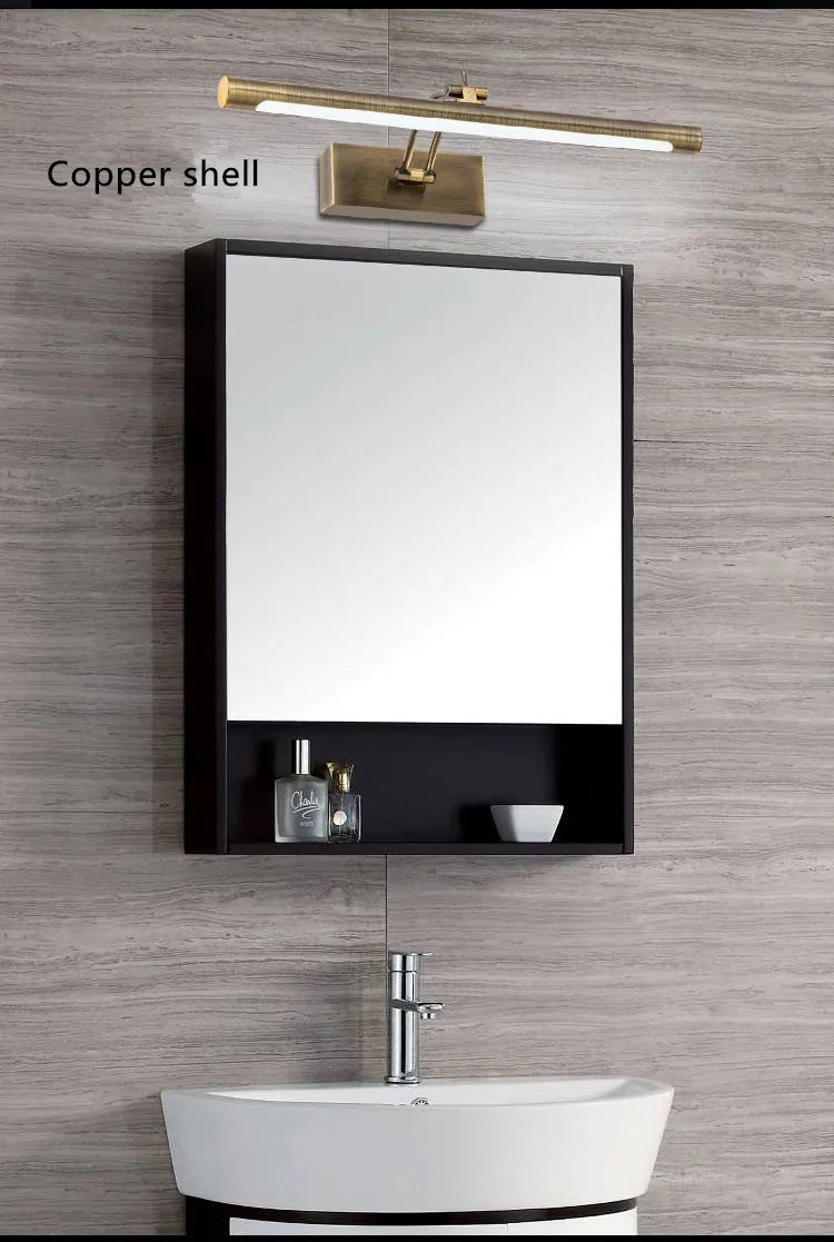 mirror headlights LED makeup lights bathroom mirror cabinet lights home and hotel engineering simple and fashionable wall lights