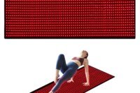 Full Body Red Light Mat 71x31inch Large Infrared LEDs Blanket 1280 660nm 850nm for Pain Relief Wellness Muscle Relax Recovery