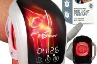 Knee Massager with Heat and Red Light Therapy Portable Infrared Device for Daily Wellness amp Relaxation Red Light Therapy Knee