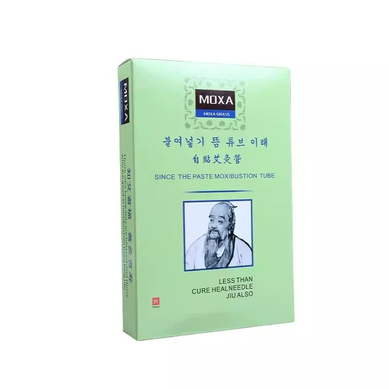 180pcs Moxa Sticks Self-stick Tubes Moxibustion Therapy Acupuncture Moxa Home Wellness Traditional Chinese Medicine
