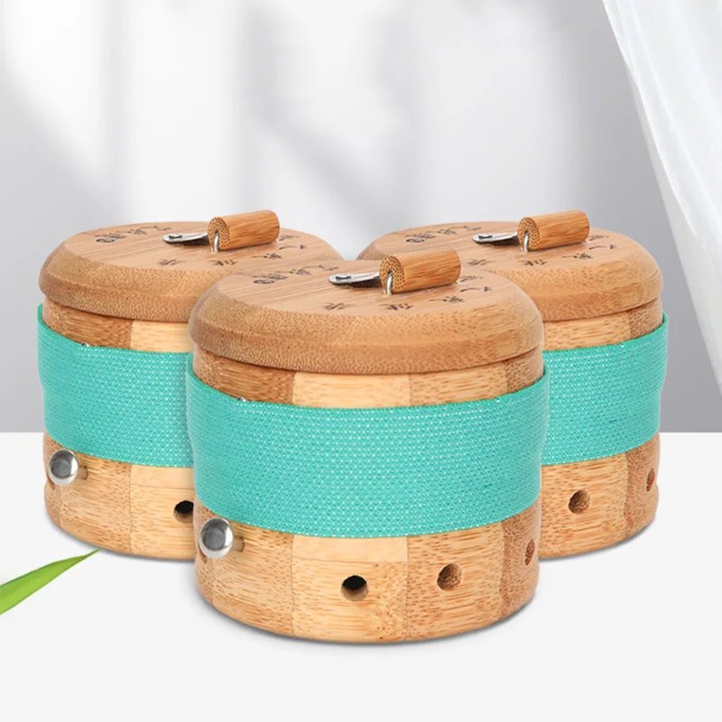 Superior Moxibustion Box Using Chinese Phoebe Zhennan Tree Wear Well Formaldehyde-free Luxury Moxa Stick Burner Warm Massager