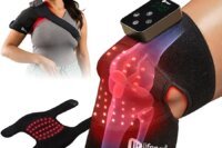 Red Light Therapy Knee Brace Portable Infrared Device for Daily Wellness, amp Relaxation Ideal Knee Massager for Athletes and Ac
