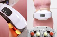 Stomach massager, Bian Shi hot compress abdominal massager, portable charging device, bid farewell to abdominal discomfort, esse