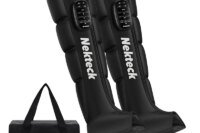 Nekteck 1 Pcs Air Pressure Leg Massager Cordless Foot Massage Boots Kneading Squeeze Deep Relaxation Calf with Storage Bag