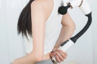 Massage Gun with Upgraded Extension Handle, Back Massager, Muscles/Neck/Shoulders/Waist/Legs Massager