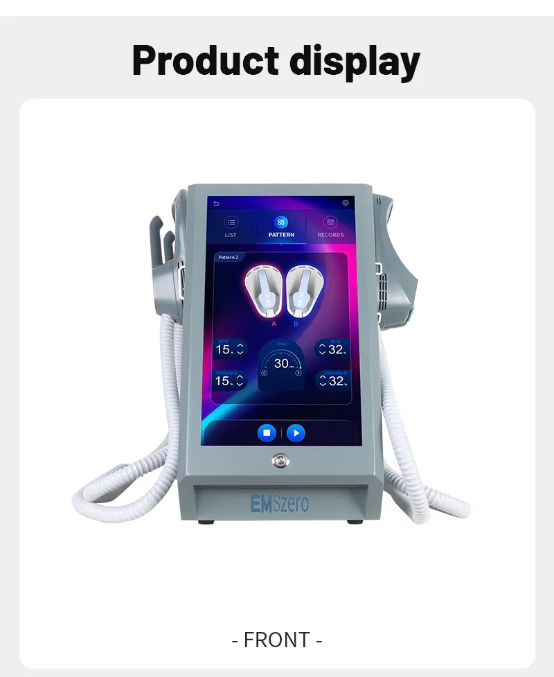 Professional RF EMSzero Body Sculpting Machine Electric EMS Fat Burning Slimming Muscle Stimulator 15 Tes 6500W 5 Handle Neo