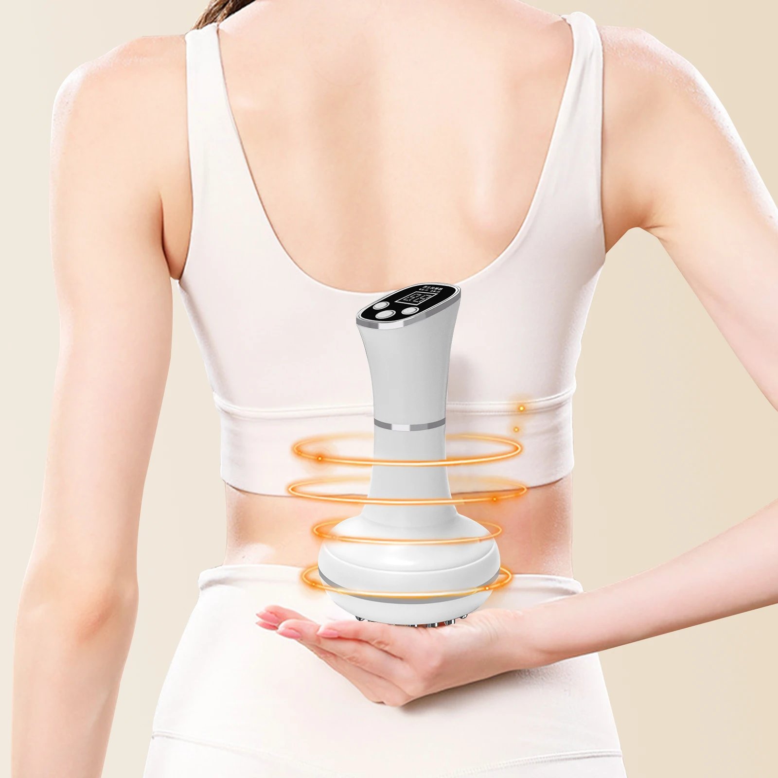 Household electric meridian brush leg abdomen shoulder and neck massager scraping instrument relax the muscles of the whole body Household electric meridian brush leg abdomen shoulder and neck massager scraping instrument relax the muscles of the whole body