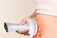 Household electric meridian brush leg abdomen shoulder and neck massager scraping instrument relax the muscles of the whole body