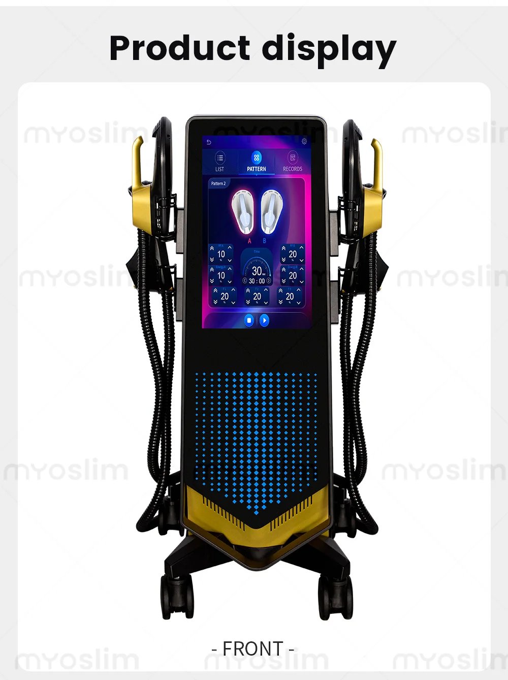 EMS Body Professional Body Shaping Device 6500W Large Screen Slimming And Body Shaping Electromagnetic Stimulation For Muscles