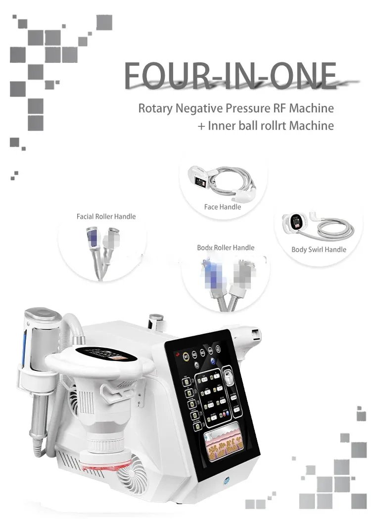 Portable Blood Circulation Face Lifting Weight Loss Body Slim Rotary Negative Pressure RF Inner Ball Roller V-Shaping Machine Portable Blood Circulation Face Lifting Weight Loss Body Slim Rotary Negative Pressure RF Inner Ball Roller V-Shaping Machine