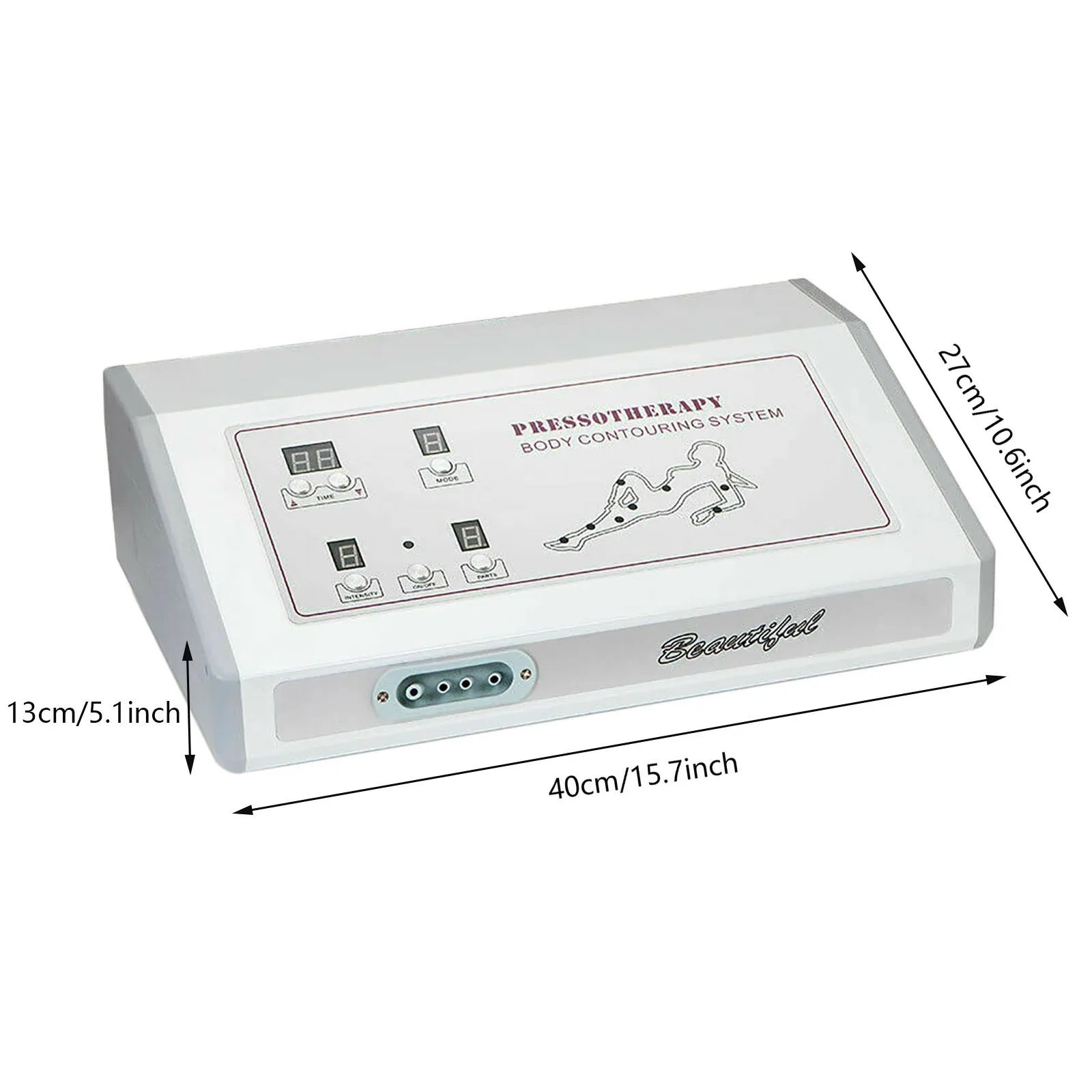 Pressotherapy Air Pressure Machine Slimming Suit Body Slimming Beauty Massager Pump Leg Wraps Foot Ankles Socks Detoxification