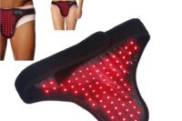 Red Light Therapy for Male Wellness,Rechargeable Wireless 660&850nm Near Infrared Light Therapy Pad for Prostate Therapy for Men