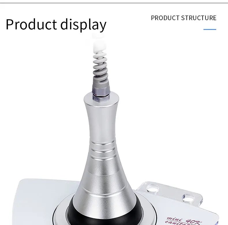 Ultrasonic 40KHz Cavitation Machine Body Massager Slimming Fat Burning Beauty Device Loss Burner Skin Tightening Weight Loss