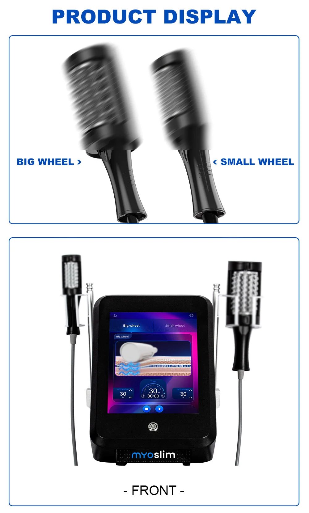 NEW Portable Vela Inner Ball Roller Massage Machine Body slimming Shape Physical Therapy Removal Endo lymphatic drainage spheres