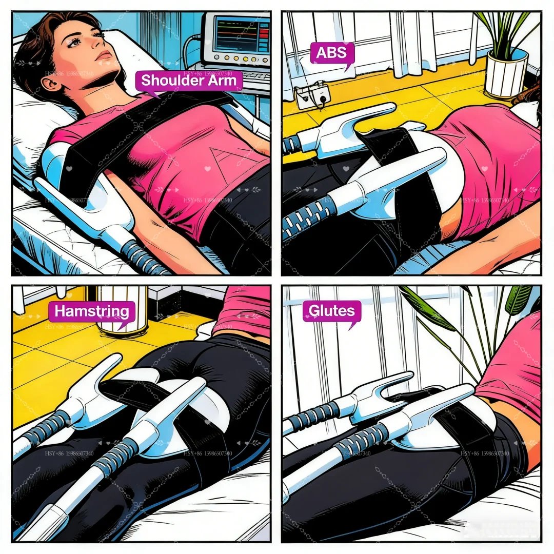 EMS Professional Body Sculpting Machine Electronic Muscle Stimulat HI-EMT For Non-Invasive Fat Burning Muscle Building - Image 4