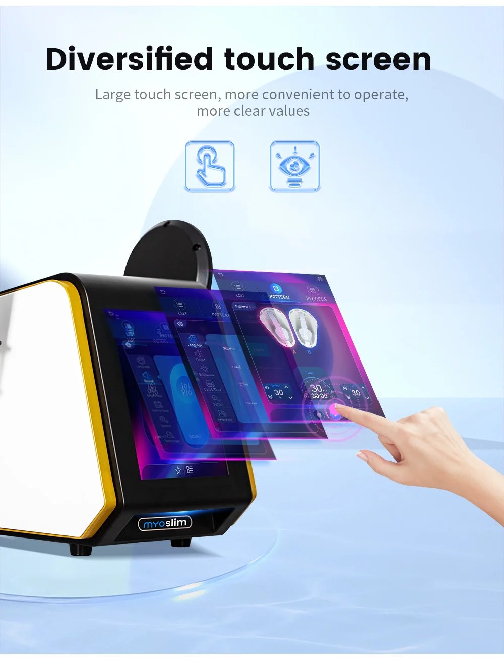 EMS Professional Body Sculpting Machine Electronic Muscle Stimulat HI-EMT For Non-Invasive Fat Burning Muscle Building EMS Professional Body Sculpting Machine Electronic Muscle Stimulat HI-EMT For Non-Invasive Fat Burning Muscle Building