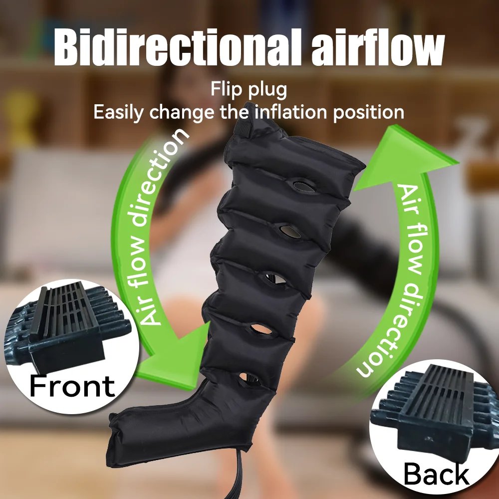 Thigh Air Compression Pressure Massager,Relieve Varicose Veins,Promote Blood Circulation,Relieve Thrombus,Leg Massager Machine