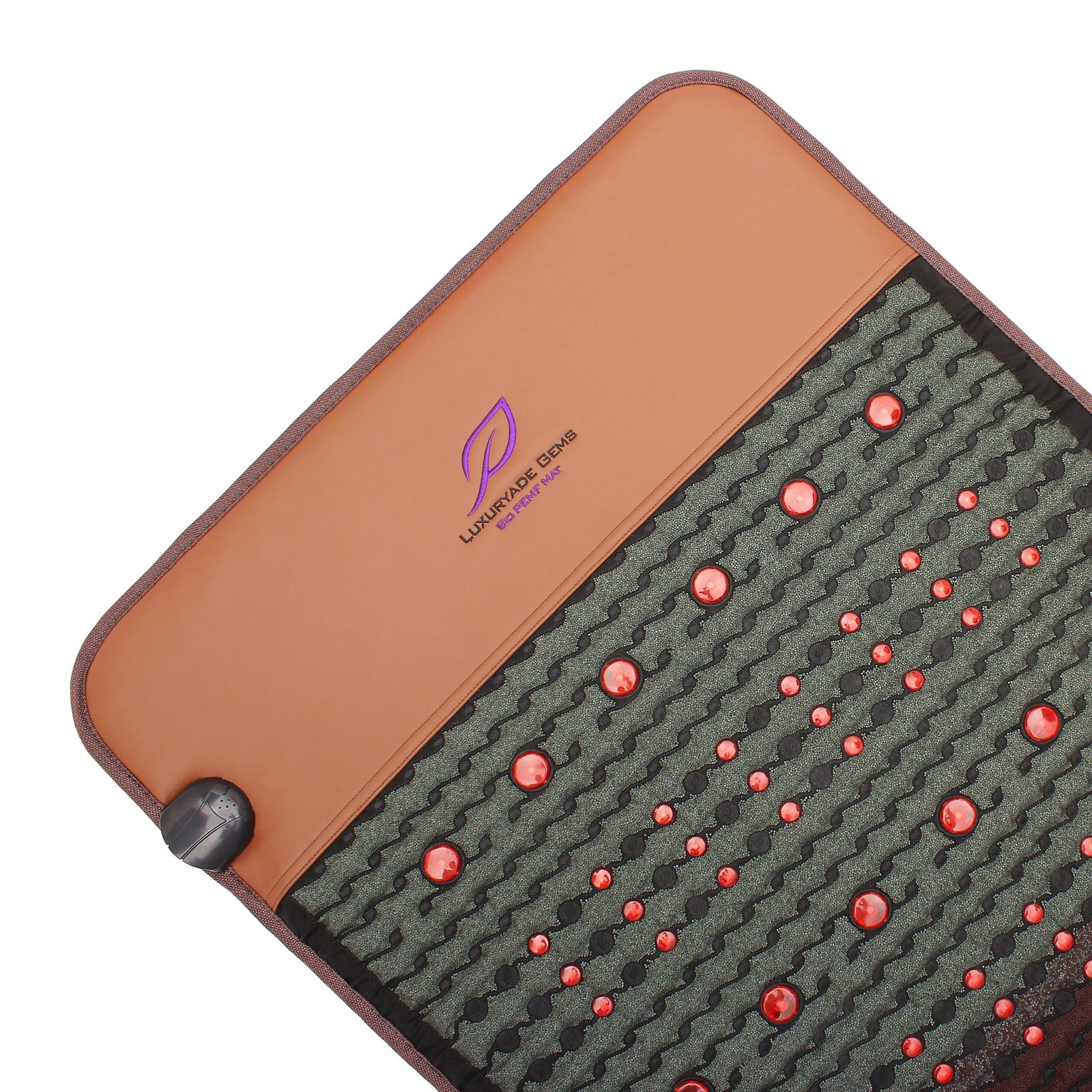 Luxuryade K190 PEMF Therapy Tourmaline Mat Photon Body Negative Ion Infrared Heating Bio NIR  Massage Home Mattress