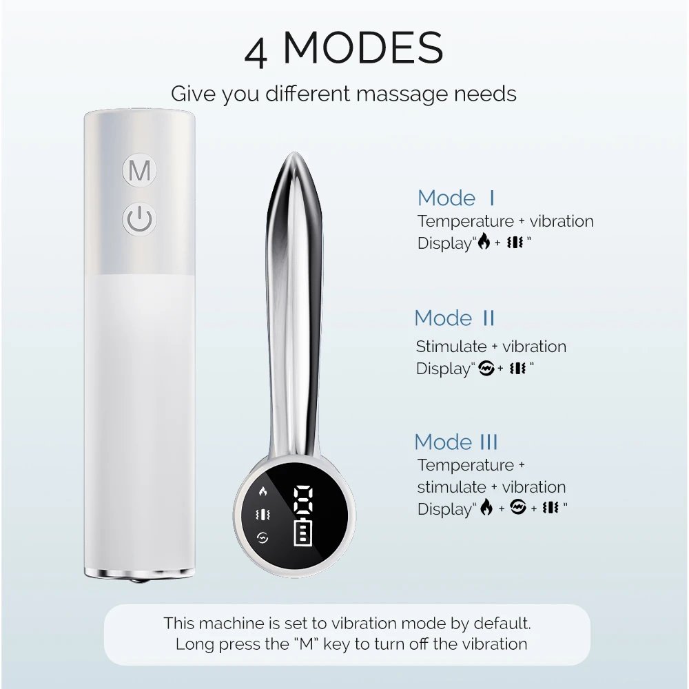 Electric Fascia Massager Body Massage Muscle Scraper Fascia Knife Fitness Vibration Muscle Relaxation Body Lifting Massage Blade