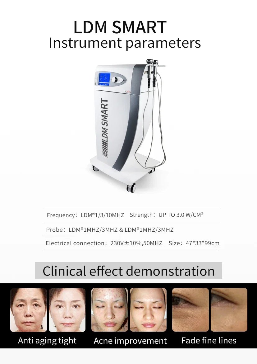 anti-aging Rejuvenation wrinkle Removal LDM Face Lifting Micromass  Firming Weight Loss Salon Anti-aging Collagen Beauty Machine
