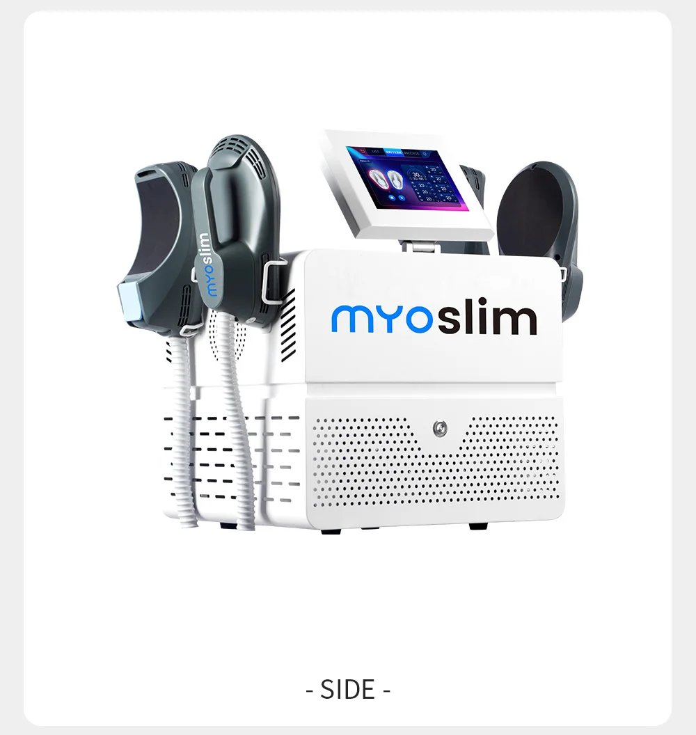 Machines HI EMT RF EMS Electromagnetic Muscle Stimulator Professional Sculp 6500w 5 Handle Pelvic Girdle