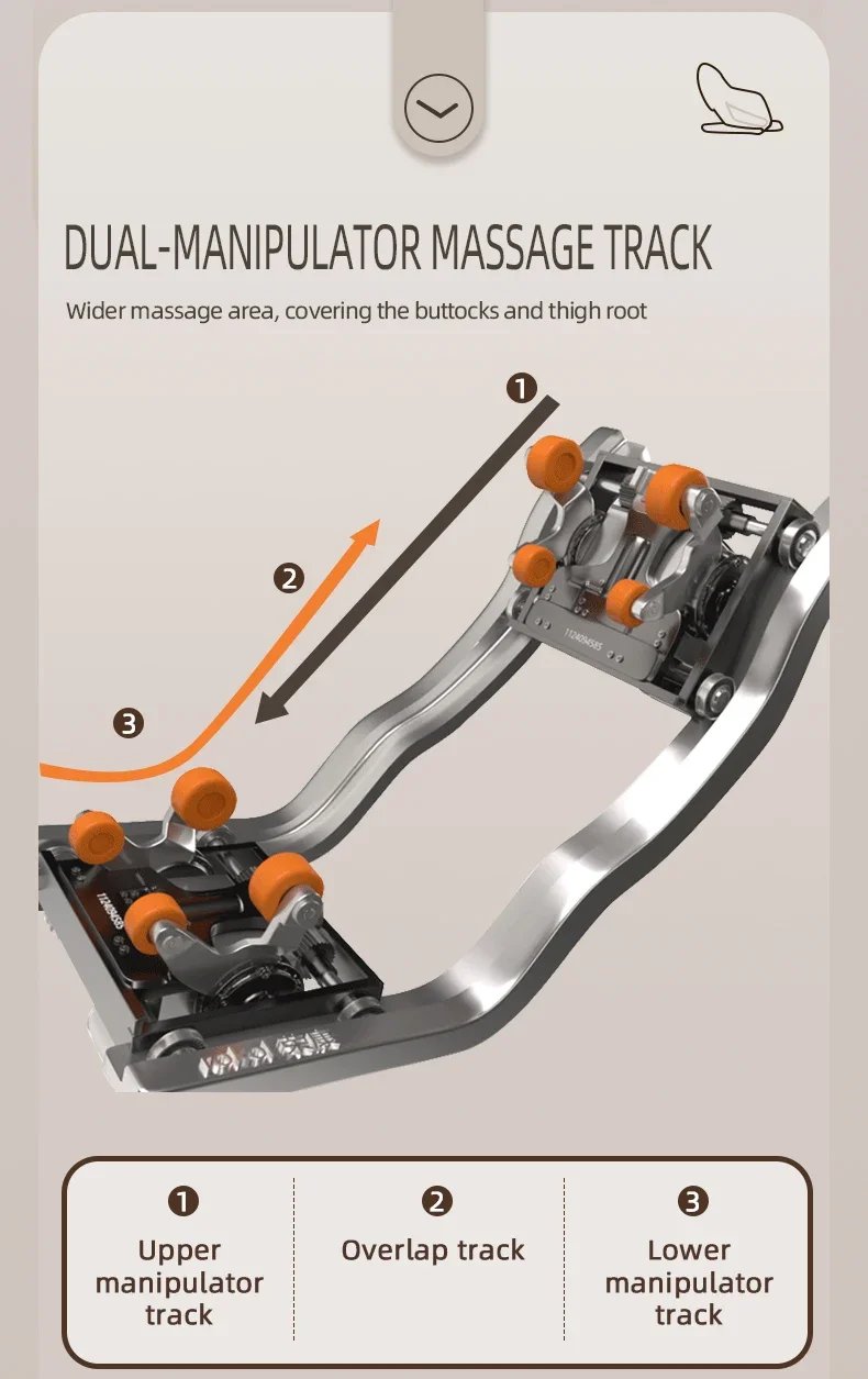 4D+3D Healthcare Massage Recliner Chair with Health Detection Zero Gravity Shiatsu Massage Chair With Stretch Body Scan, Heated