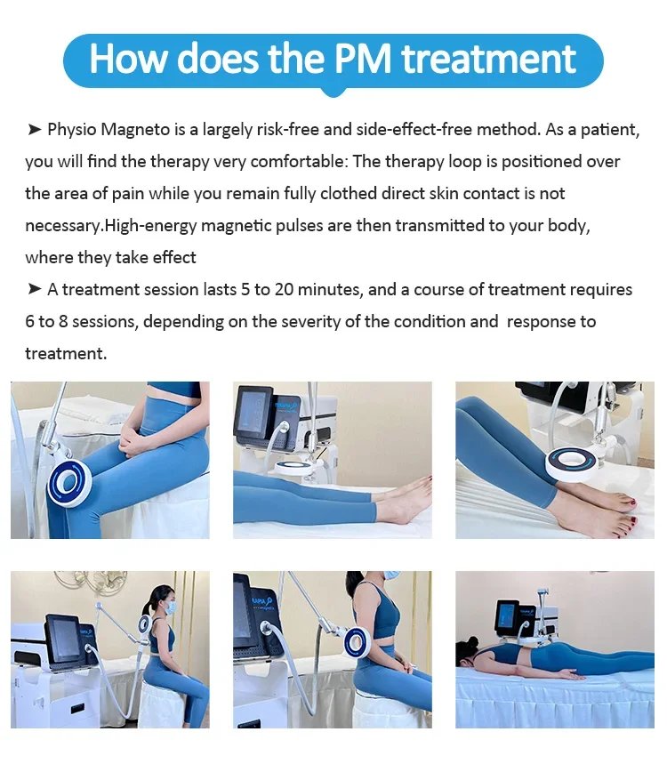 A Professional Non-Invasive Beauty Device For Relieving Body Pain And Muscle Relaxation Through Magnetic Therapy And Massage