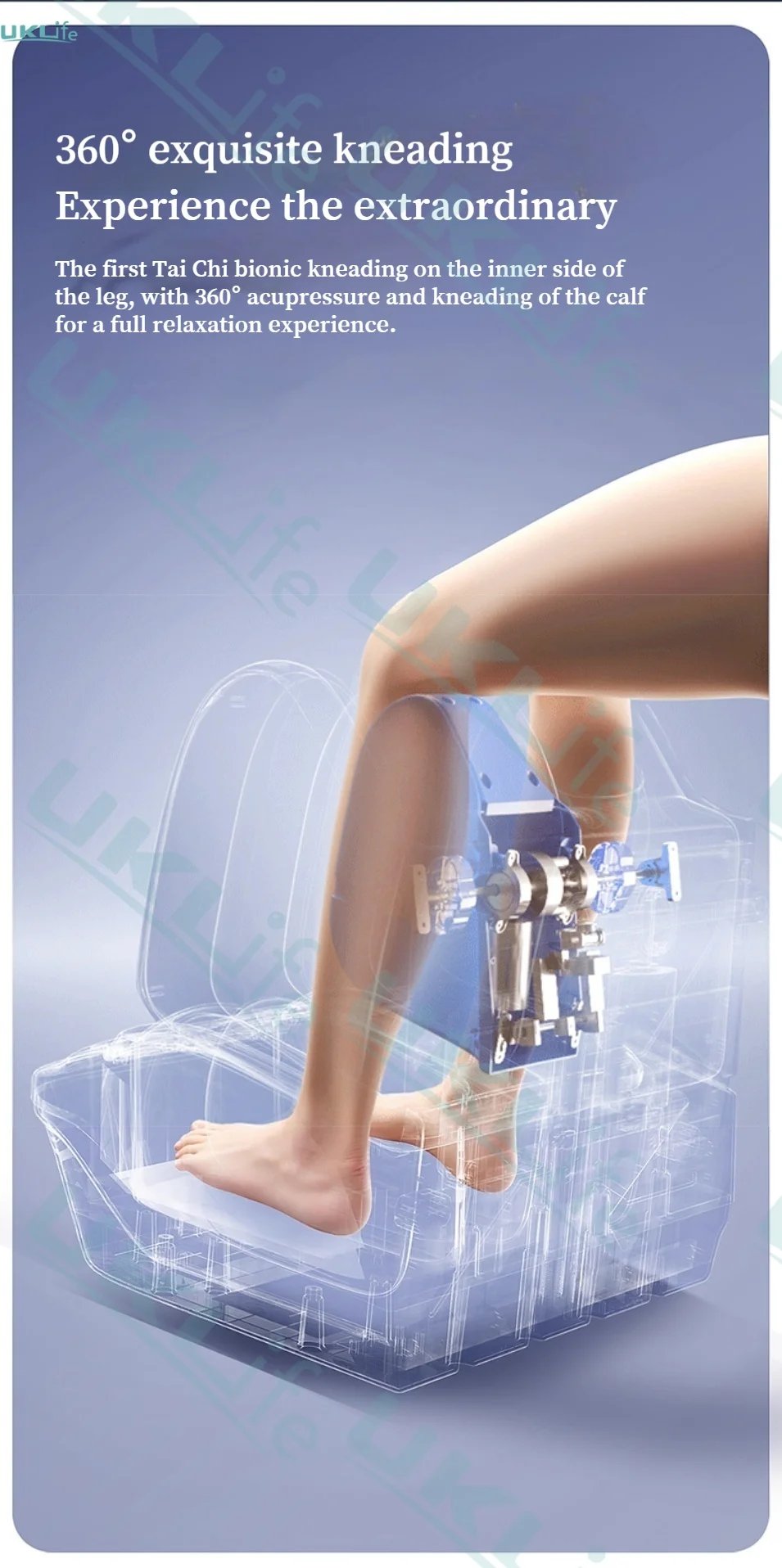 6D Massage Chair Zero Gravity SL Track Body Recliner with Heat AI Voice Control Thai Stretch for Home Office Use