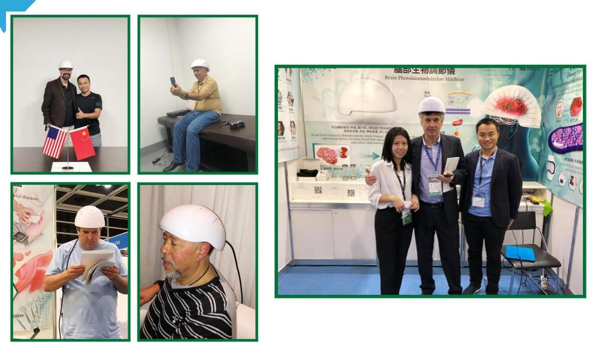Transcranial Magnetic Brain Photobiomodulation Infrared 810nm Neurofeedback Therapy Machine Pdt Treatment Photodynamic