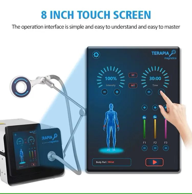 Emtt Physio Magneto therapy Hottest Magnetoterapia Pain Relief PEMF Sports Injury Therapy Magnetotherapy Physiotherapy Device