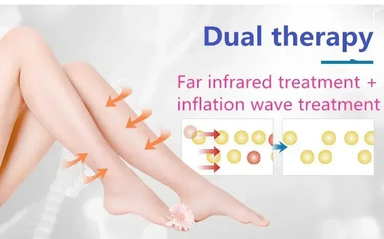 Pressotherapy Machine for Body Legs Abdomen Complete Lymphatic Drainage Anti-Cellulite Compression Professional Infrared Device