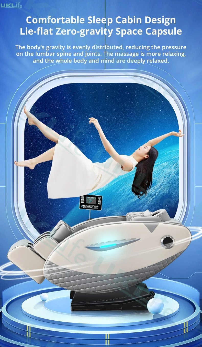 Three Year Warranty Home 4D Heating Massage Chairs Multifunctional Full Body Air Bag Wrapped Zero Gravity 3D Massage Office Sofa