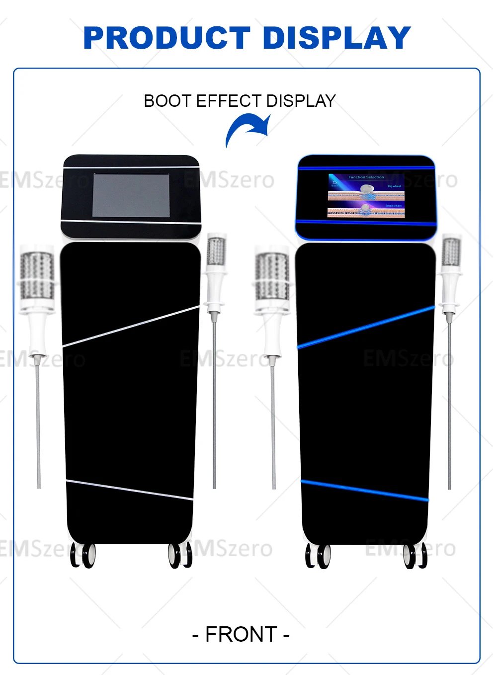 EMS RF HI-EMT EMS Body Sculpt Machine Roller Electric Muscle Stimulator Fat Burner Weight Loss Body Care Massage Devices SPA
