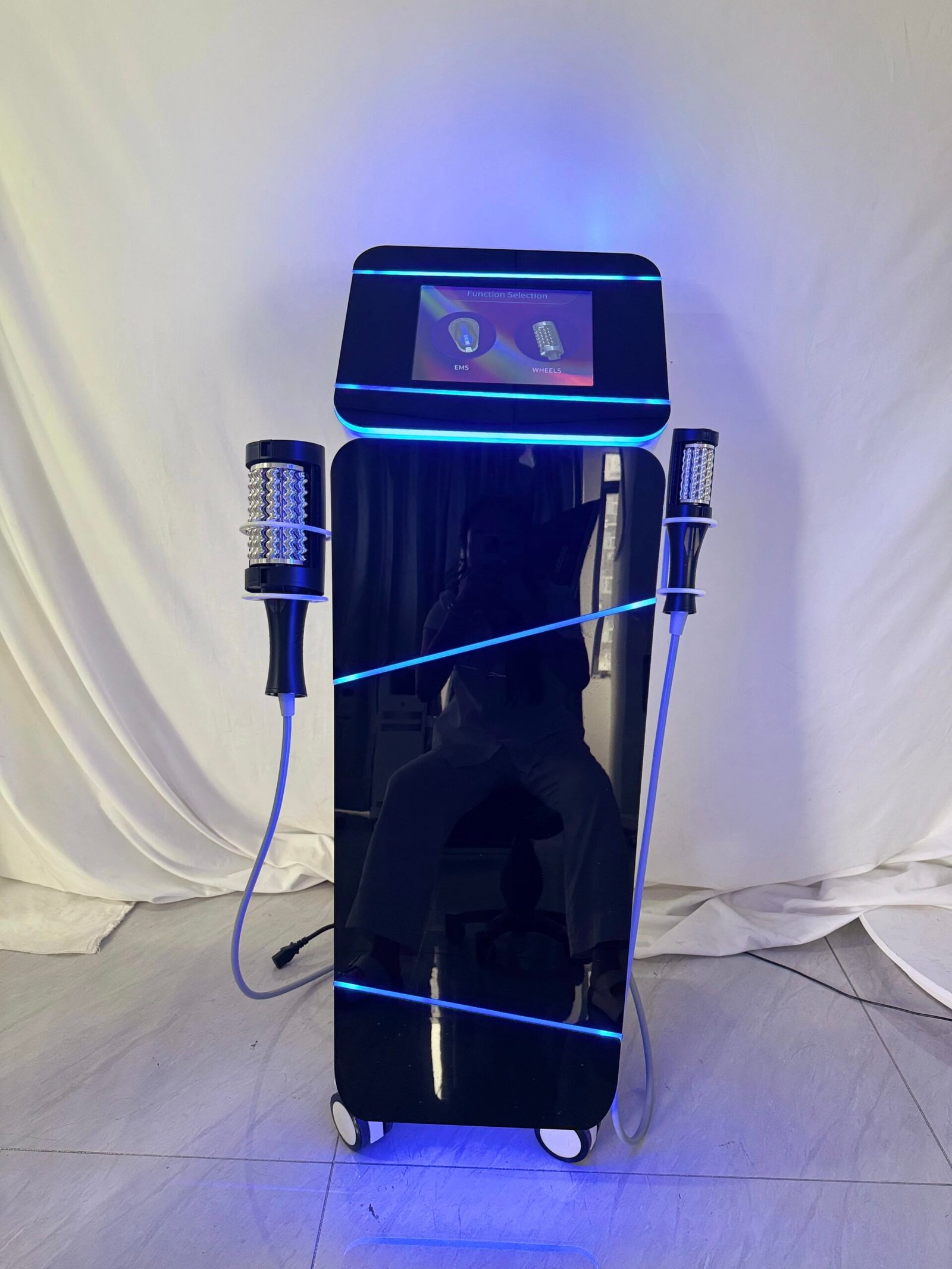 EMS RF HI-EMT EMS Body Sculpt Machine Roller Electric Muscle Stimulator Fat Burner Weight Loss Body Care Massage Devices SPA