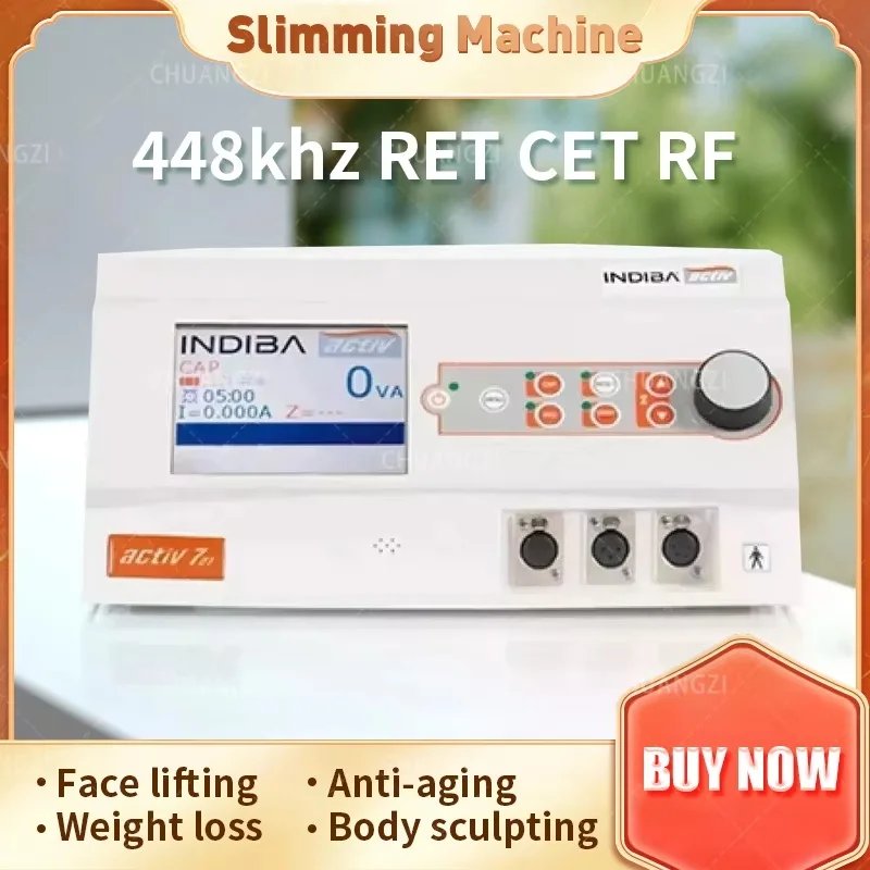 INDIBA 448K CET RET Diathermy Tecar Body Rehabilitation Terapia Pain Relief Physiotherapy - Image 3