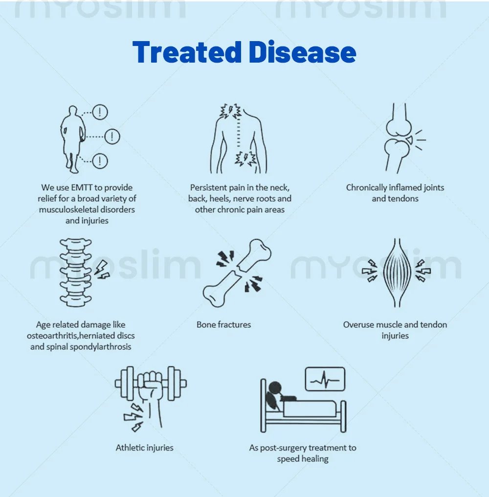 Portable Professional Physio Magneto PEMF Magnetotherapy - Hottest Pain Relief and Sports Injury Therapy for Physiotherapy