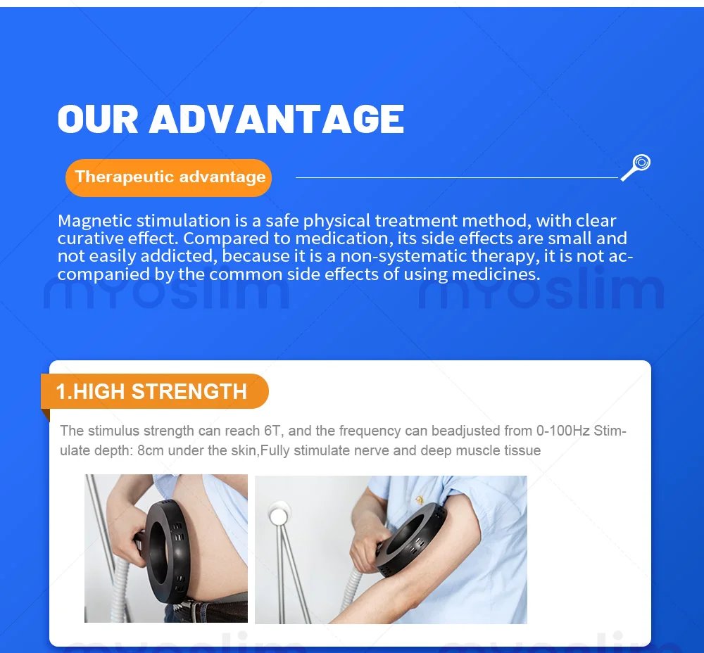 Emtt Physio Magneto therapy Hottest Magnetoterapia Pain Relief PEMF Sports Injury Therapy Magnetotherapy Physiotherapy Device