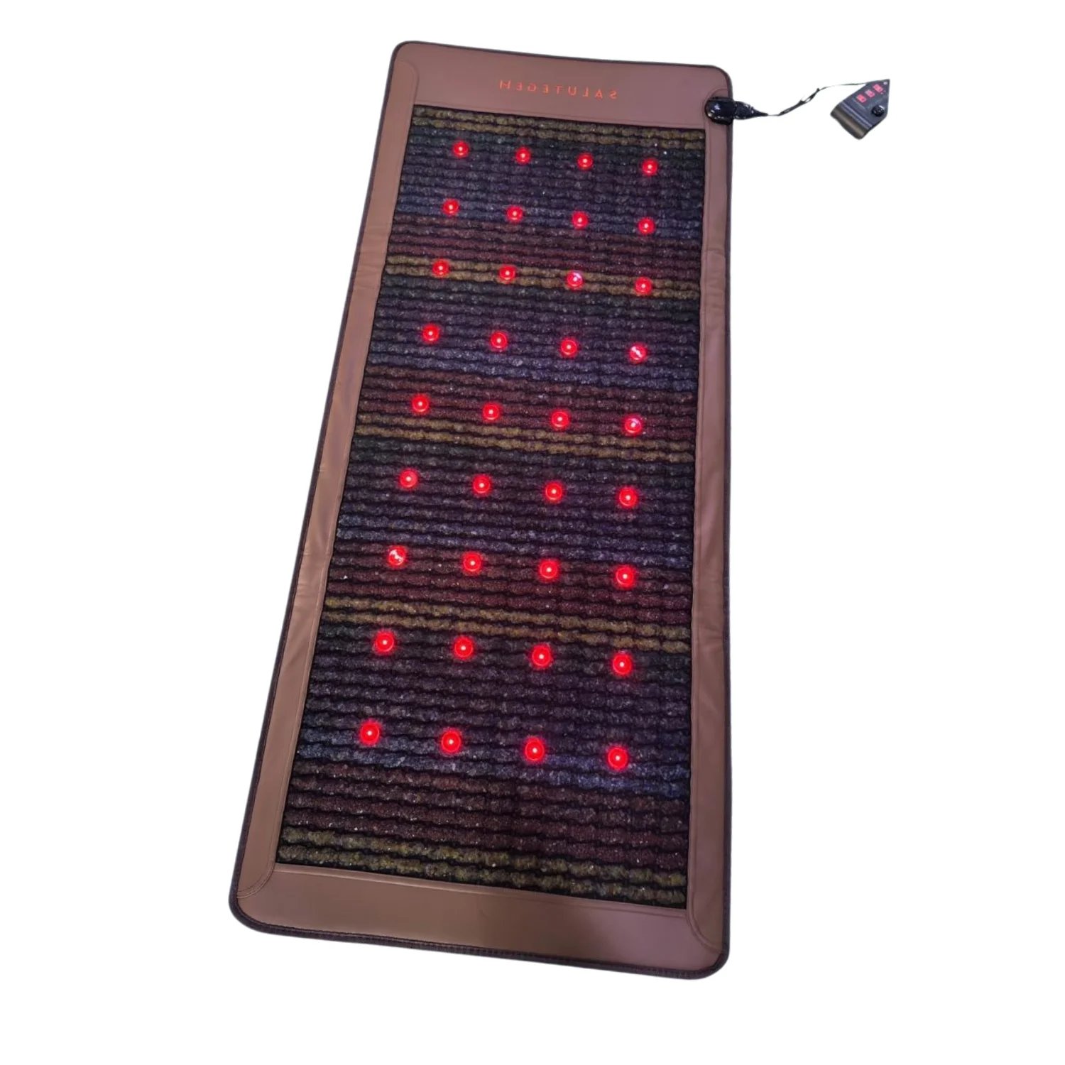 Amethyst Mattress 7 Crystal Stones Bio Photon Infrared Naturopathy PEMF Thermal Therapy Massage for Relaxation And Healing