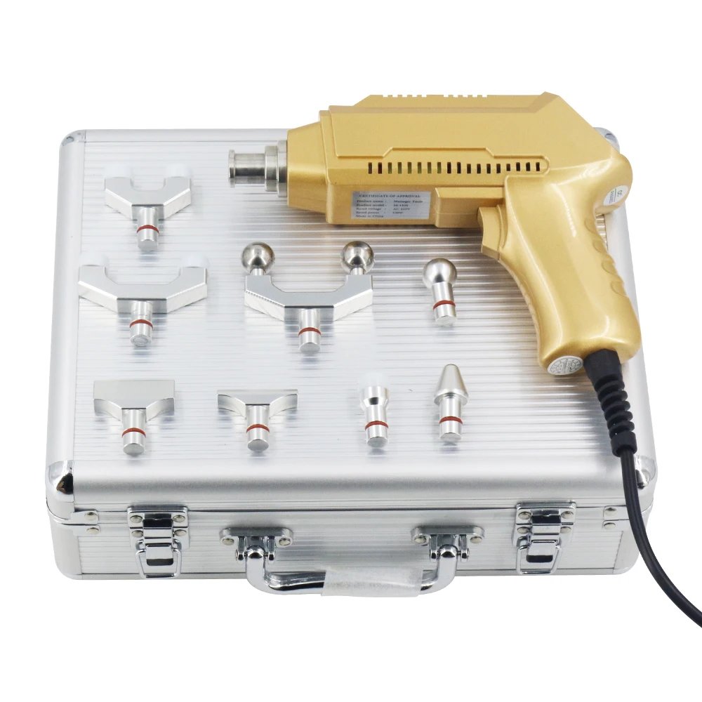 1500N Electric Chiropractic Adjusting Tools Intensity Adjustable Correction Gun Spine Massage Therapy Body Massage