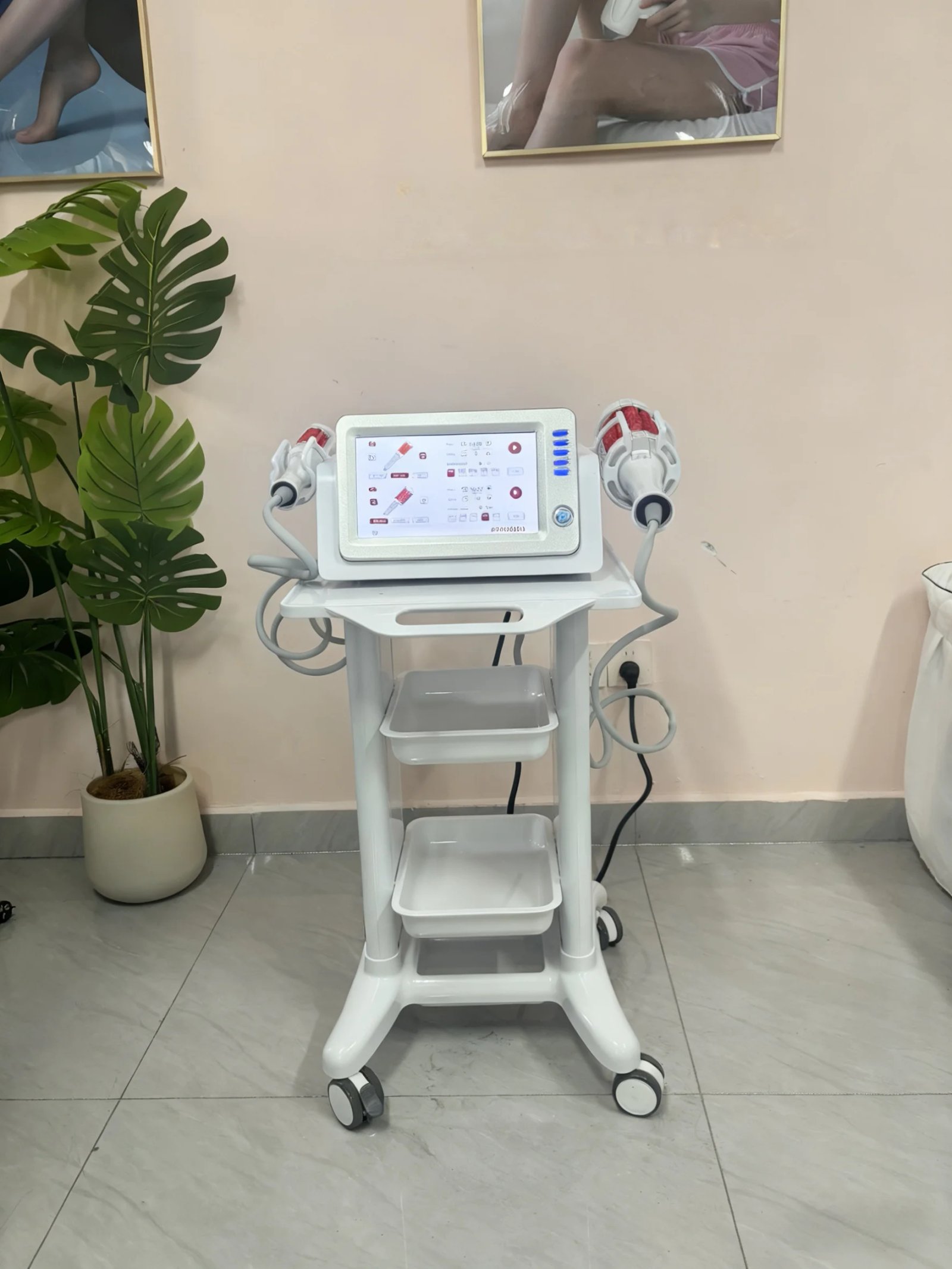 Myolim Slimming massage cellulite Body Facial Treatment 360 Degree Vibration therapy Inner Ball Roller fat removal Machine