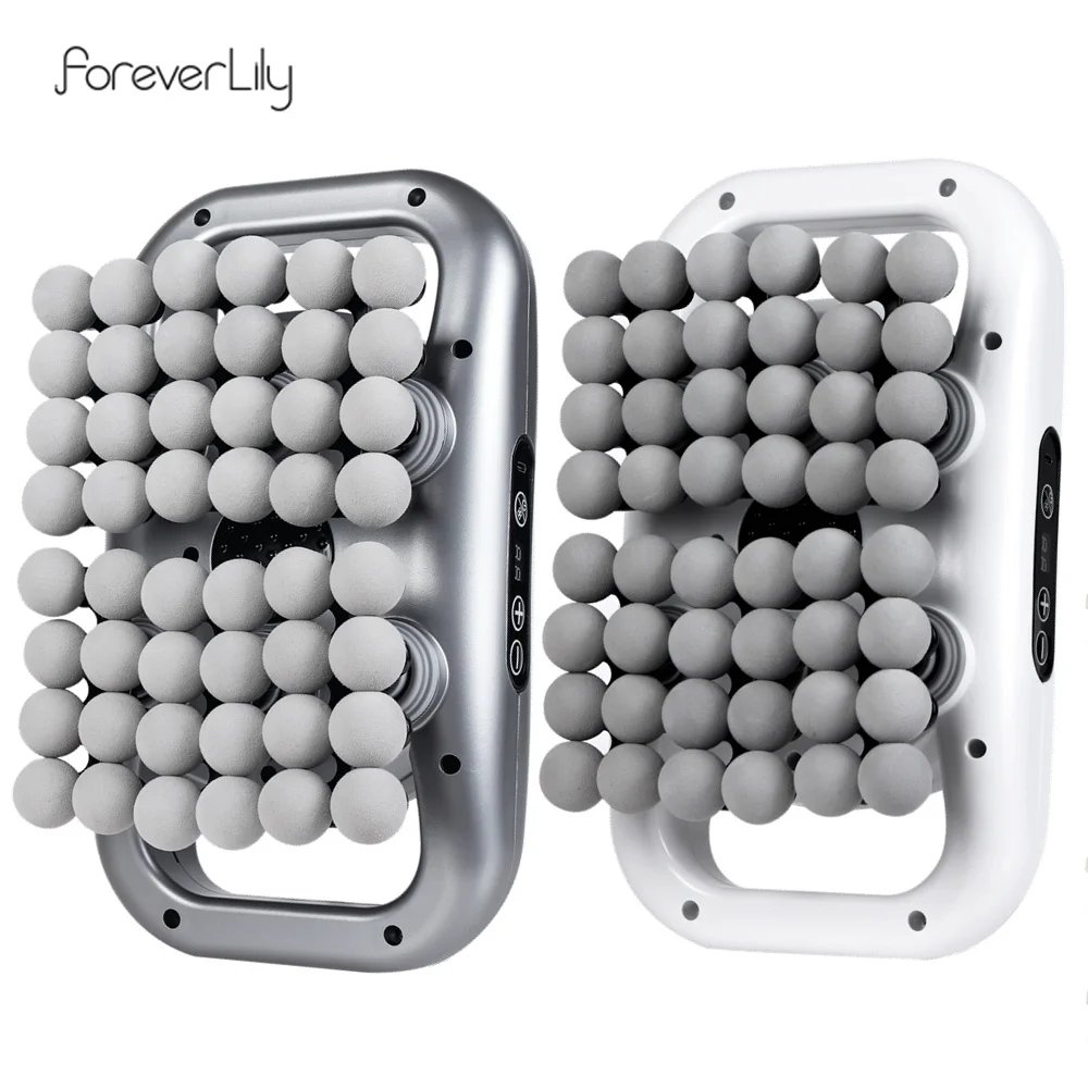 48-Heads Body Massage Gun High-Frequency Vibration Fascia Gun Back Waist Thigh Massager Neck Shoulder Massager Muscle masajeador