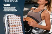 48-Heads Body Massage Gun High-Frequency Vibration Fascia Gun Back Waist Thigh Massager Neck Shoulder Massager Muscle masajeador