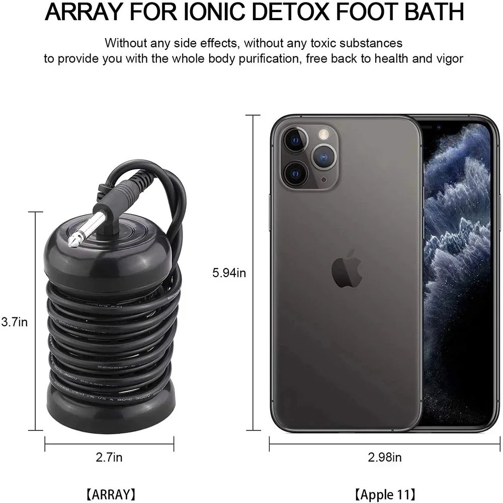 Detox Ionic Foot Spa Bath Machine Massage Foot Ionic Detoxification Relieves Fatigue Promote Good Health And Full For Vitality Detox Ionic Foot Spa Bath Machine Massage Foot Ionic Detoxification Relieves Fatigue Promote Good Health And Full For Vitality