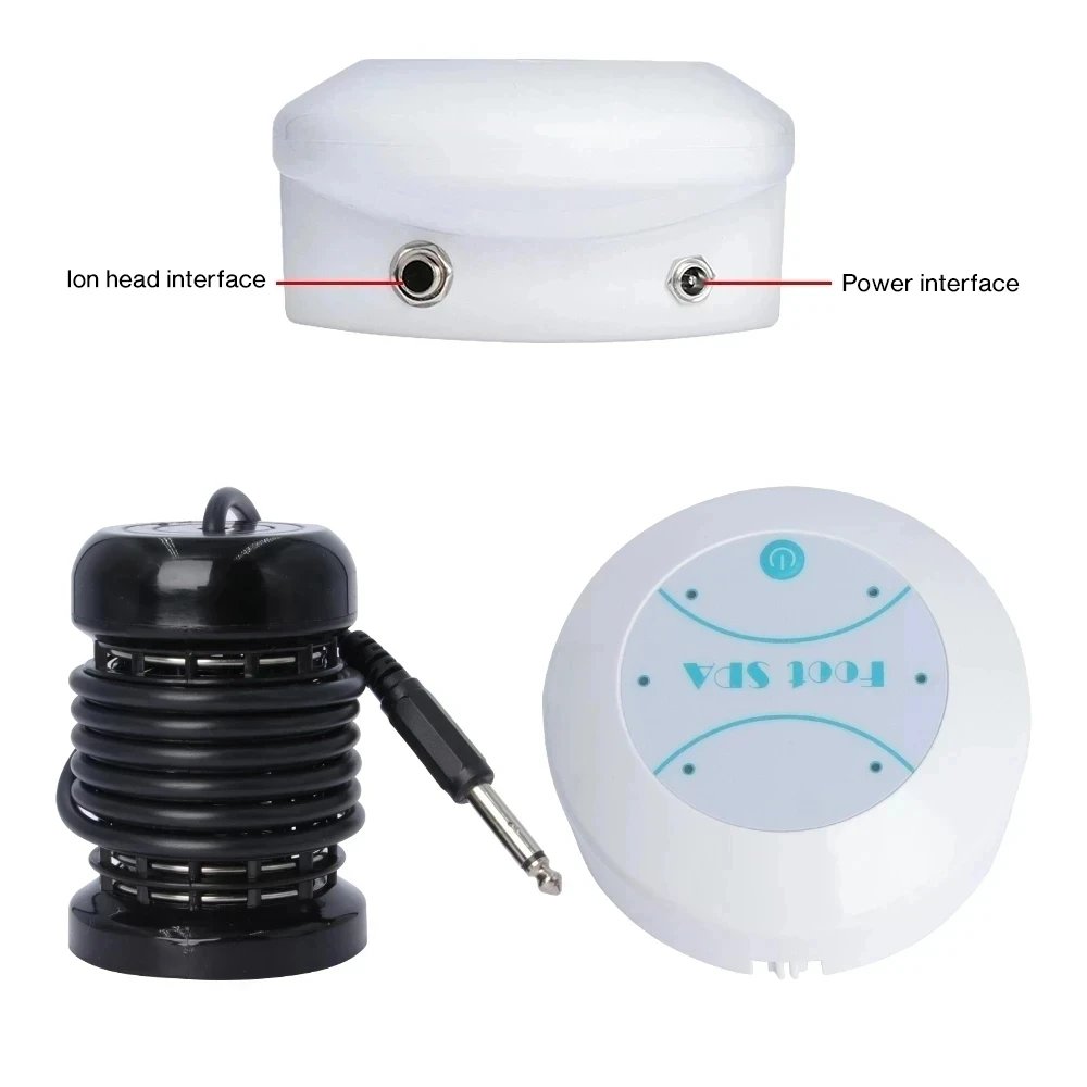 Detox Ionic Foot Spa Bath Machine Massage Foot Ionic Detoxification Relieves Fatigue Promote Good Health And Full For Vitality - Image 2