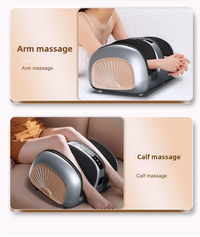 Leg Foot Massager Machine with Airbag Compression Deep Kneading Improve Foot Wellness Gray Fathers Day & Birthday Gifts for Mom Leg Foot Massager Machine with Airbag Compression Deep Kneading Improve Foot Wellness Gray Fathers Day & Birthday Gifts for Mom