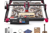 AlgoLaser DIY KIT MK2 10W Laser Engraver with Air Assist Nozzle High Accuracy Laser Engraving Cutting Machine for DIY Wood Logo