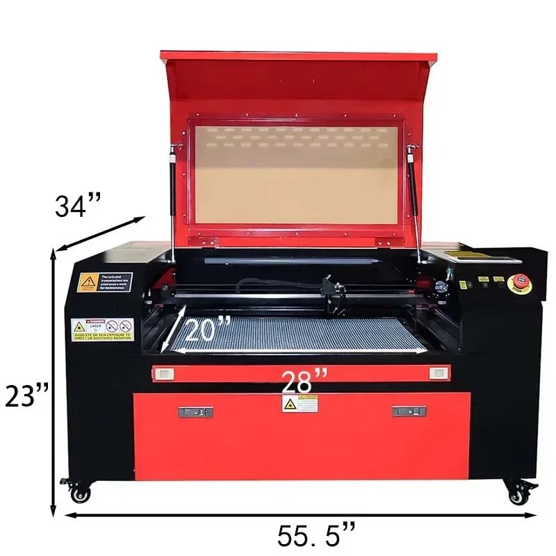 VEVOR 60W 80W Laser Machine Engraver K80 Laser Engraving Machine CNC Cutting Machine Infinite Length Design