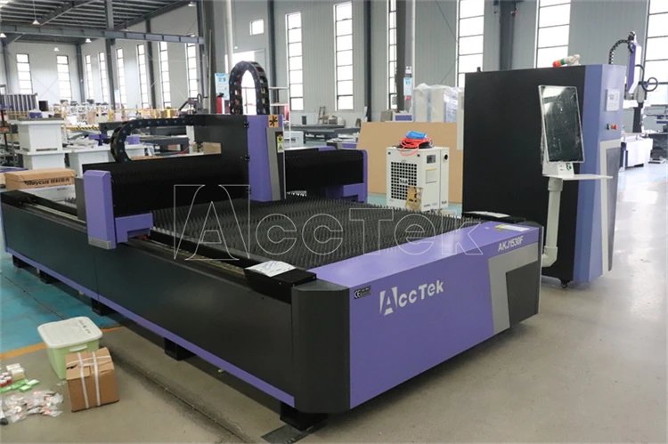 High Accuracy 1.5kw 2kw 3kw 4kw 6kw 12kw 20kw Fiber Laser Cutting Machine 1530 Boci Laser Head Cypcut Control System Supports